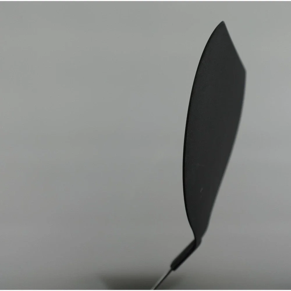 Oneida Stainless Steel Spatula Wide Black Flexible Nylon Head Turner‎ 14.5 Inch